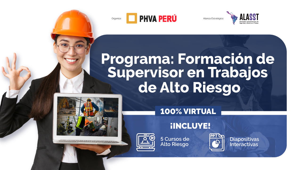 Programa: Formación de Supervisor en Trabajos de Alto Riesgo